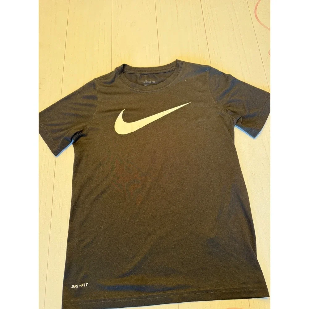 Nike Boys Dry-Fit T-shirt Black Size S